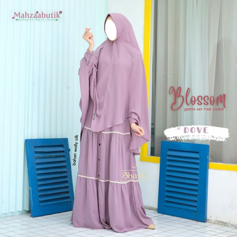 blossom gamis set by shazfa