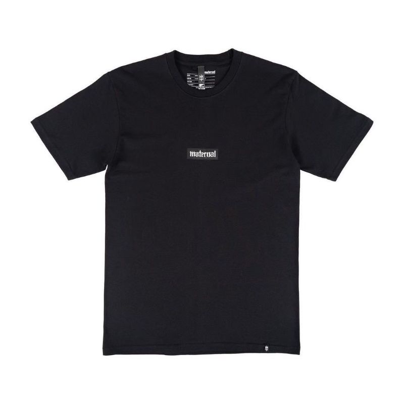 Maternal Disaster - T-shirt Pria Maternal Armox Black - Kaos Maternal Hitam Tees Pria Dan Wanita Mat