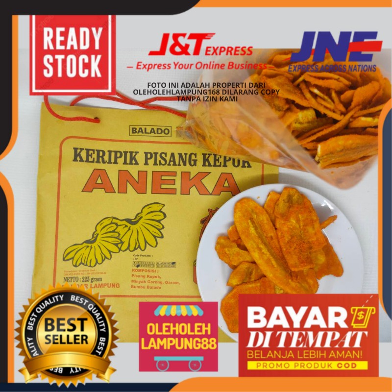 

Aneka Keripik Pisang Kepok Lampung Rasa Balado 225Gr Keripik Pisang Aneka Sari Rasa Yenyen Lampung