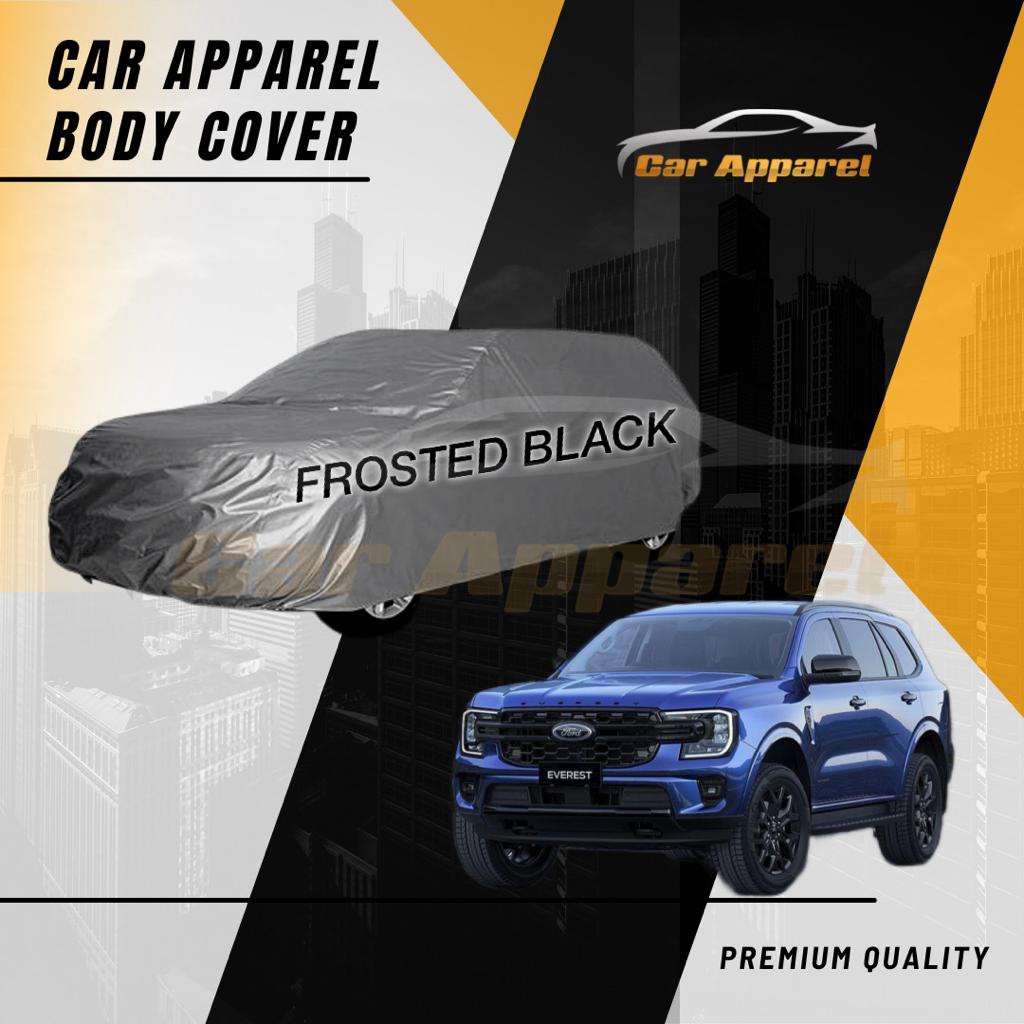 Sarung Mobil Ford Everest 2022 Black Premium / Body Cover Ford Everest