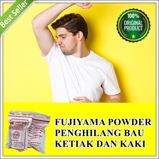 TERAMPUH fujiyama penghilang bau badan menghilangkan bau ketiak permanen bedak kaki BPOM