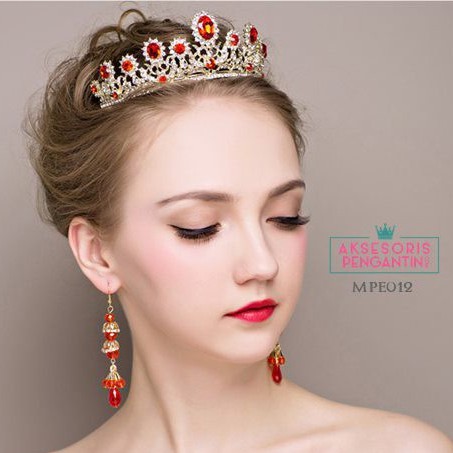 [READY COD] CROWN PENGANTIN MAHKOTA WEDDING HEADPIECE HAIRBAND MPE012