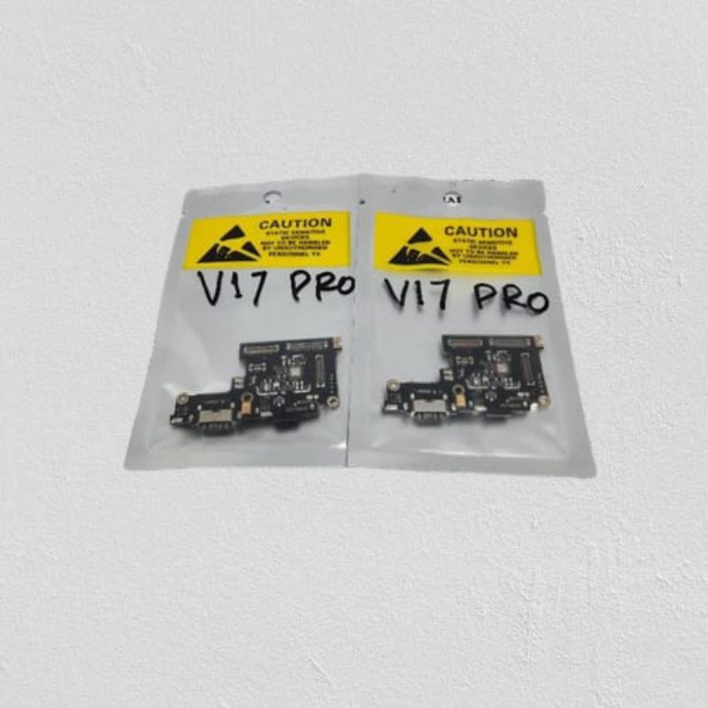 BOARD PAPAN KONEKTOR CONECTOR CAS CHARGER VIVO V17 PRO PLUG IN MIC ORIGINAL