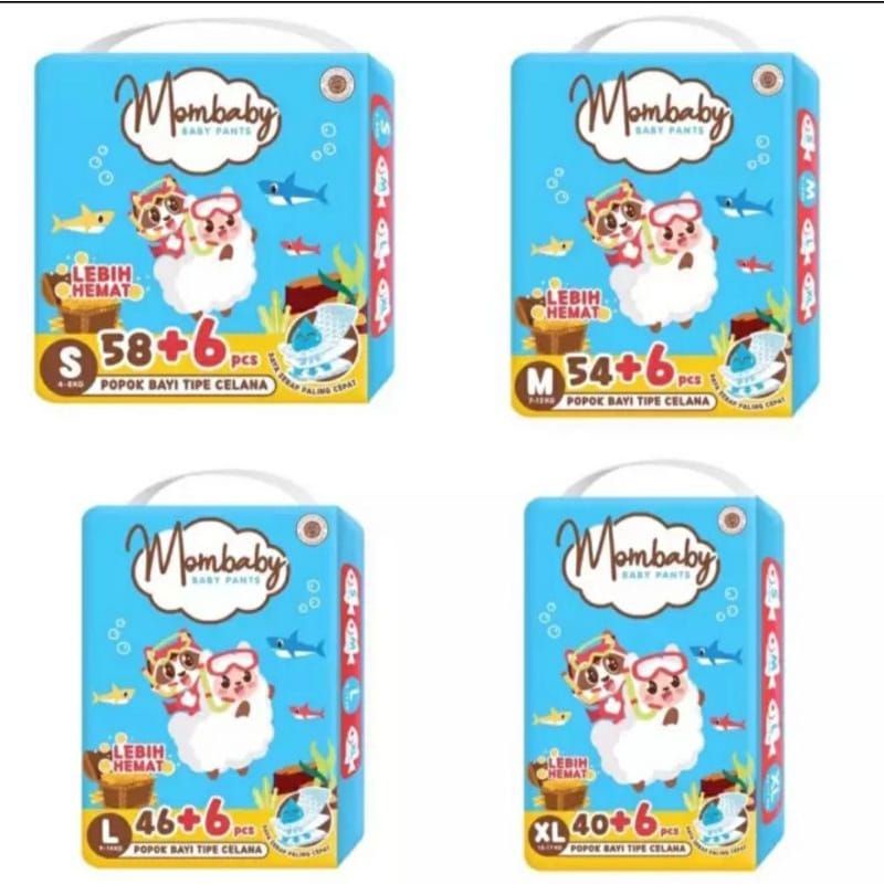 MOMBABY PANTS S58+6/M54+6/L46+6/XL40+6