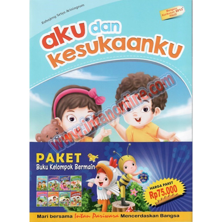 Buku Paket PAUD/RA Penerbit Intan Pariwara