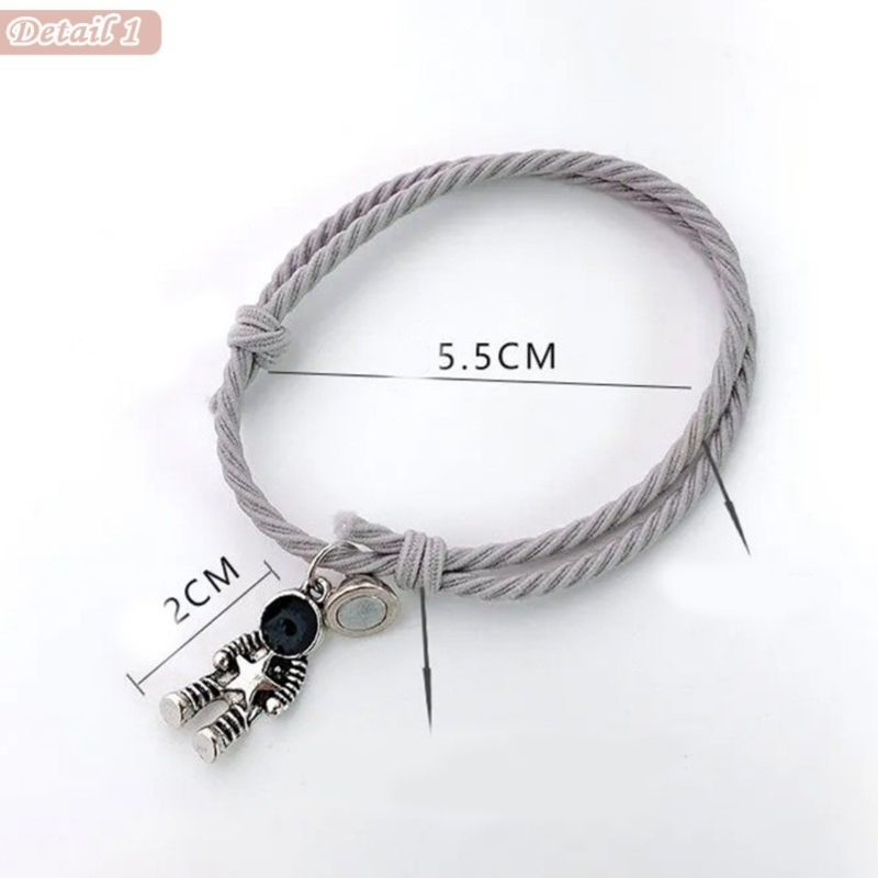 GELANG COUPLE MAGNET ASTRONOT 2PCS