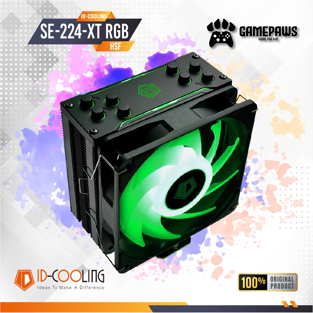 ID-COOLING SE-224-XT RGB CPU Cooler Intel / AMD SE 224 XT RGB