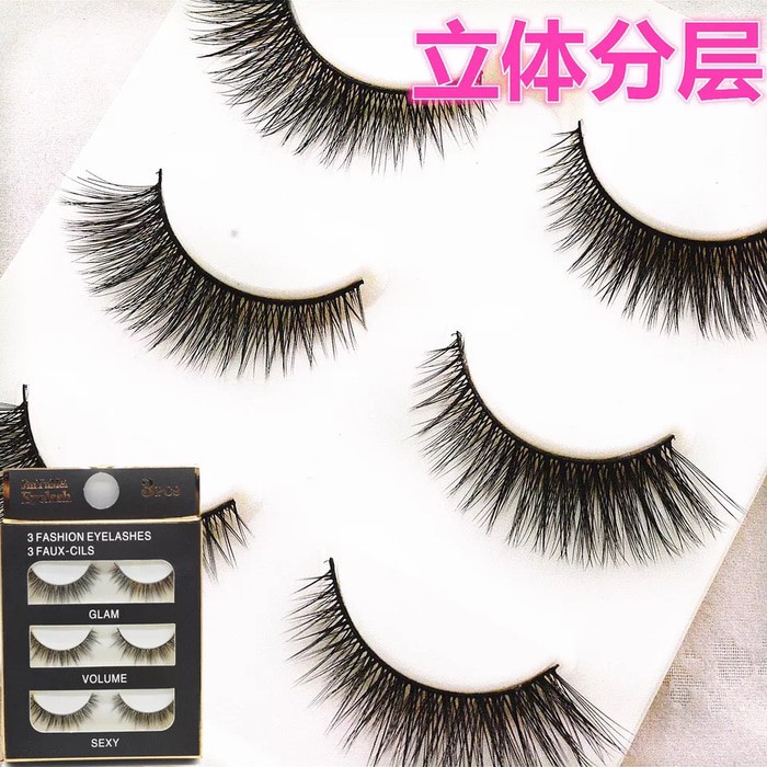 (BOW) Bulu Mata Palsu Eyelashes 3D-35,3D-20,D05,3D-51,3D-32,3D-31,3D-22,3D-75,D16,034,057,H13,3D-6