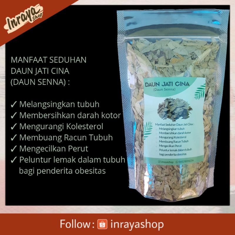

DAUN JATI CINA 50 GRAM ASLI / PELANGSING ALAMI/ TEH HERBAL /REMPAH / JSR
