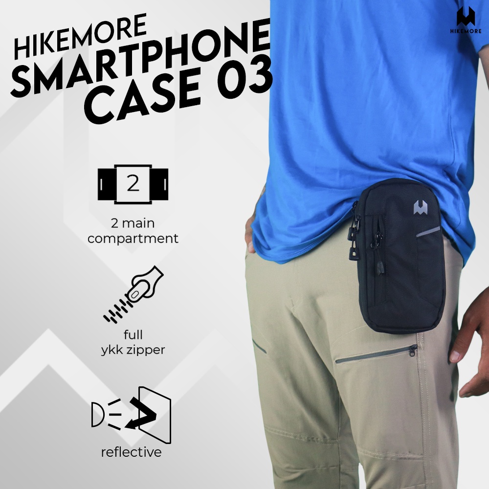 Hikemore Smartphone Case 03 Tas Selempang Pouch HP Handphone Original