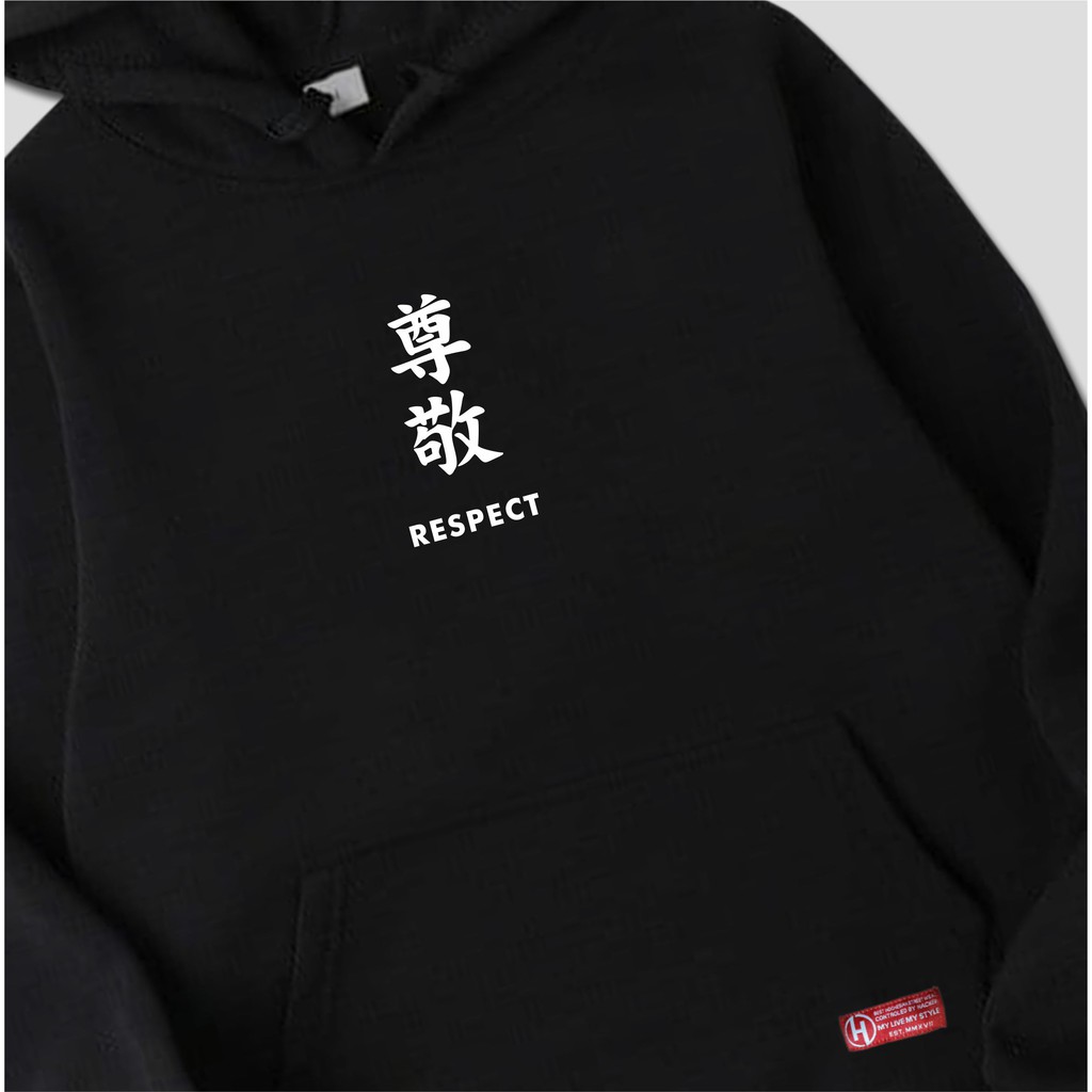 Sweater Hoodie RESPECT SWEATER PREMIUM MIRROR MURAH HYPEBEAST STREETWEAR BAGUS l PANDAWA HOODIE