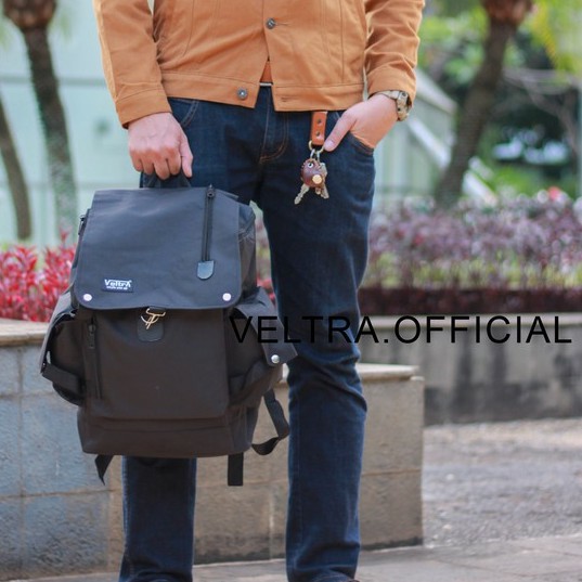 Tas Ransel Pria Casual Backpack Outdoor / Tas Punggung Cowok Kekinian A18