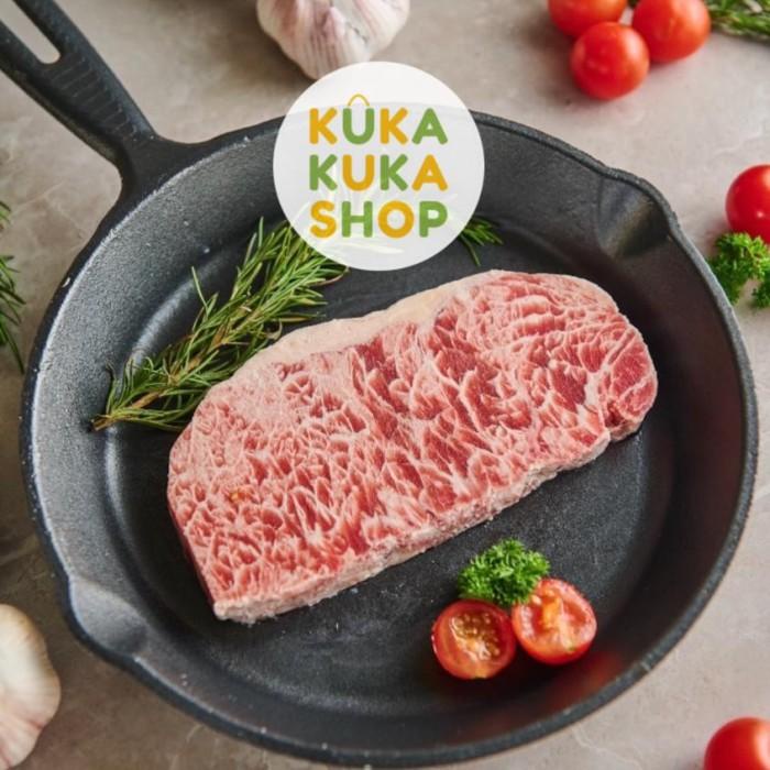 

Steak | Wagyu Hokubee Sirloin / Strioloin Beef Steak Meltique Meltik 200G
