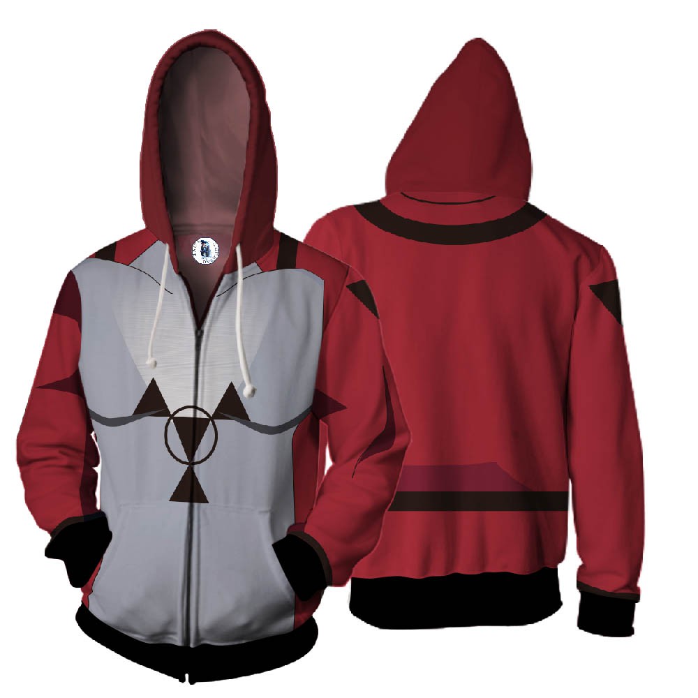 Jaket Kaos Fullprint Anime Digimon Guilmon