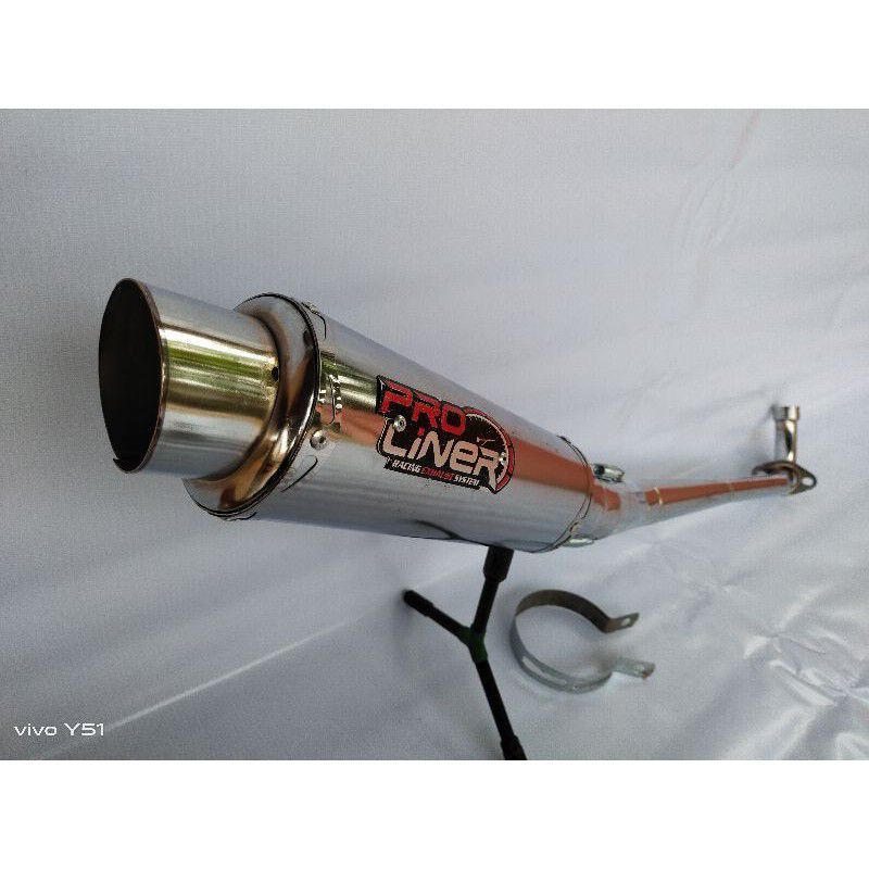 knalpot racing prolinear jupiter vega shogun karisma supra fiit revo smash supra 125 grand