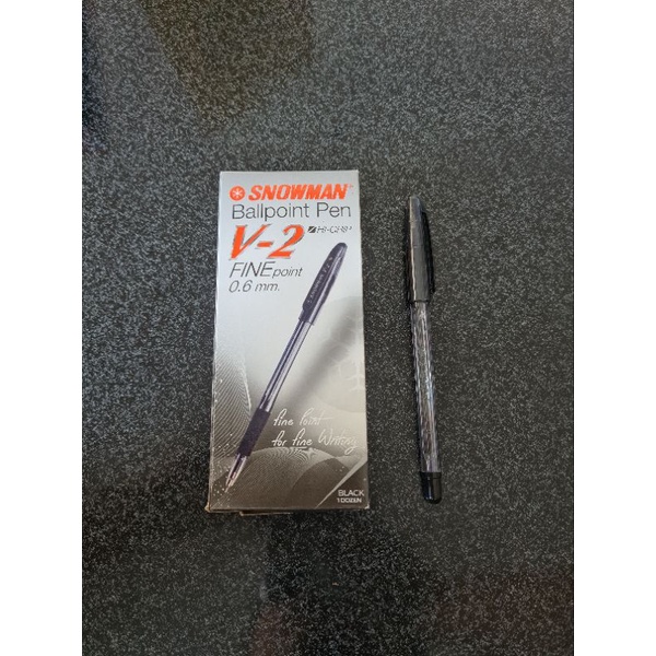 

Pena Snowman V-2 Pena Tinta Snowman V2 Pena Hitam Snowman