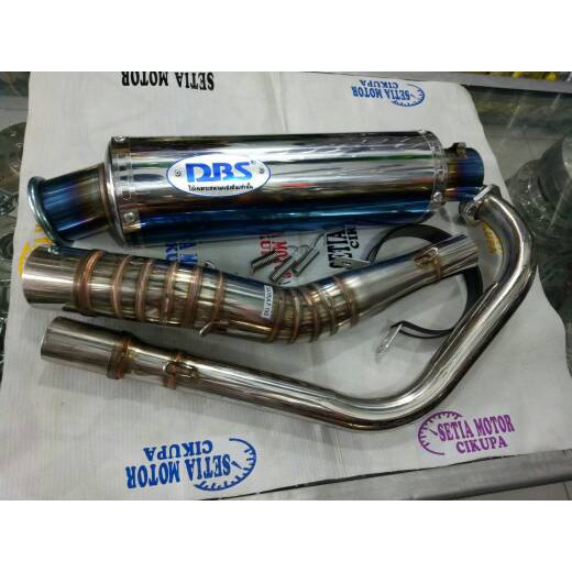 #9912 knalpot dbs thailand cb 150 r, cbr 150 k45, sonic 150 dll