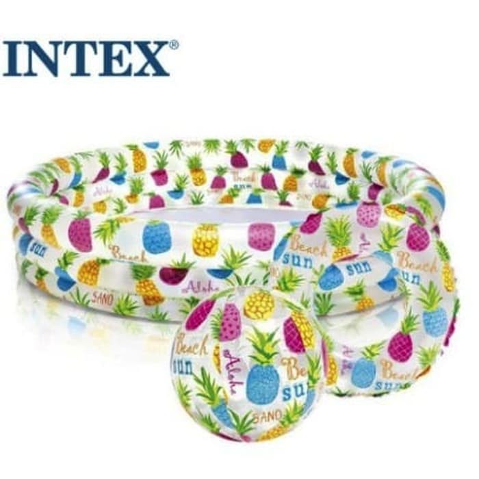 Kolam Renang Karet Istana Kolam Balon Water Park Lagoon Tsunami Waves Bestway Jumbo Besar Murah