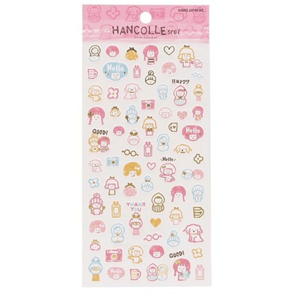 

Kamio Japan Hancolle Seal Sticker