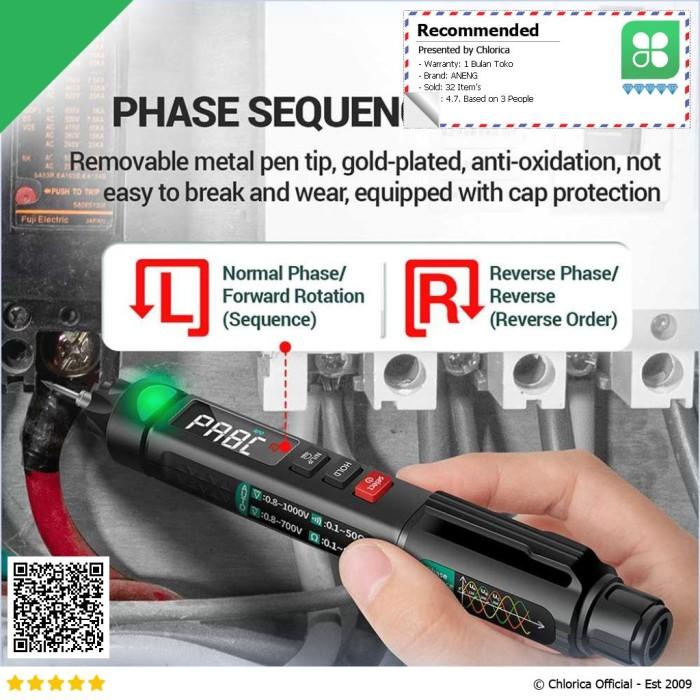 ANENG Digital Multimeter Voltage Tester Pen - A3008