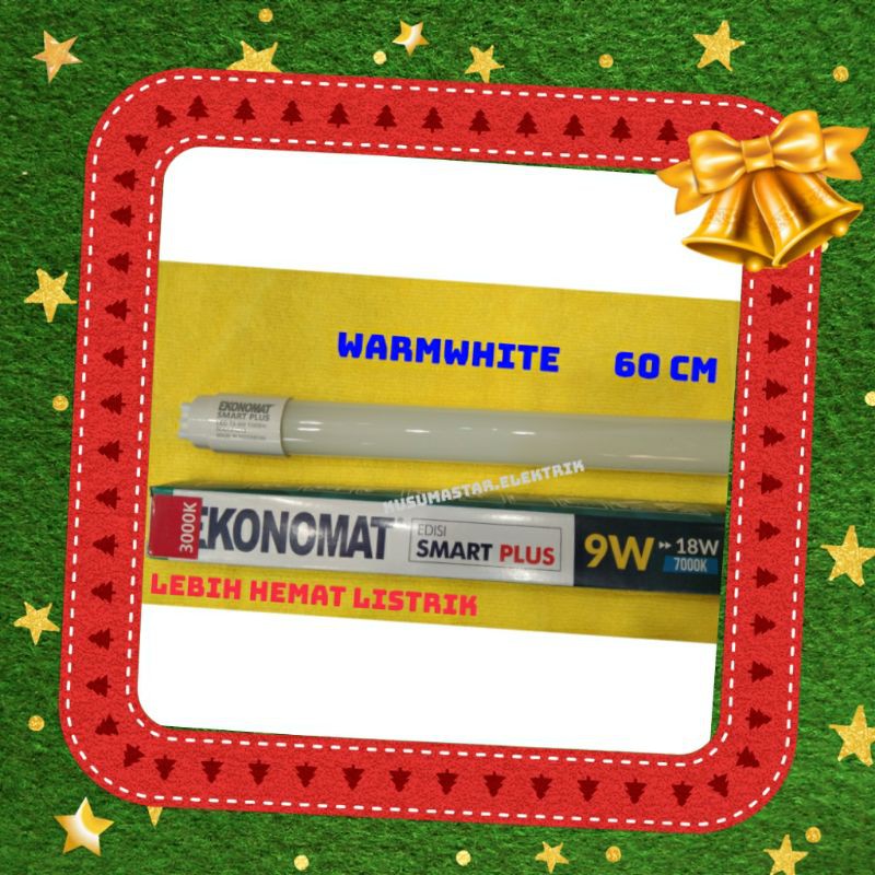 Lampu led 9 watt.lampu led 9 watt.kuning.ekonomat.e27