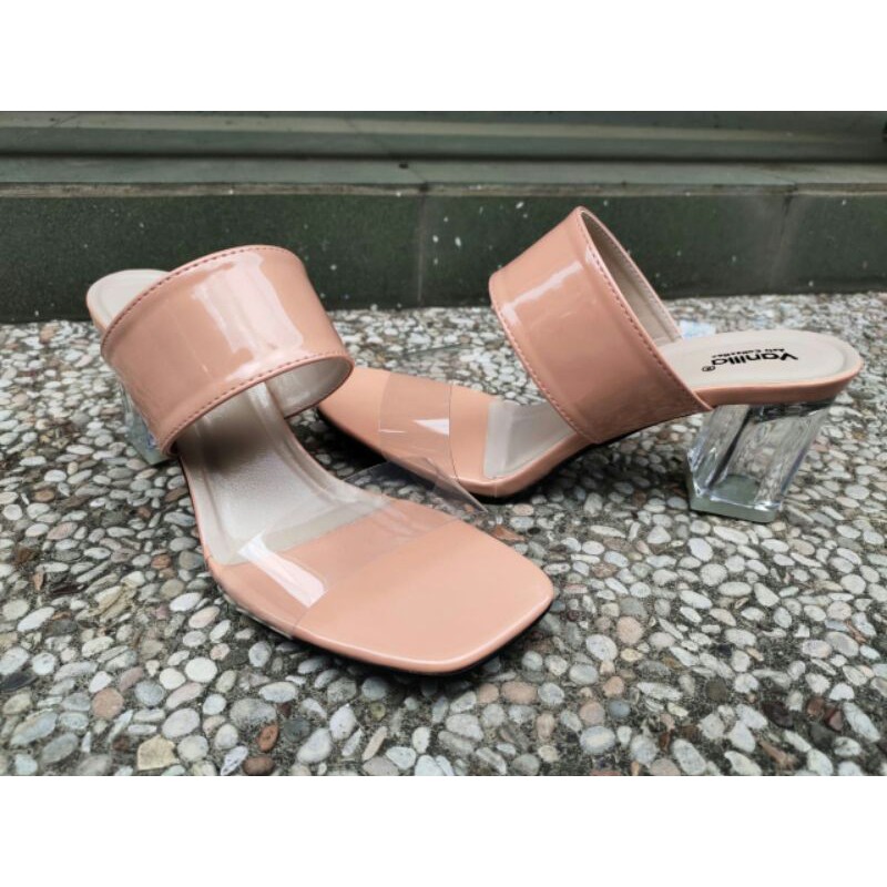 Us 82 new hak  tahu kaca  mewah wanita 7cm Shopee Indonesia