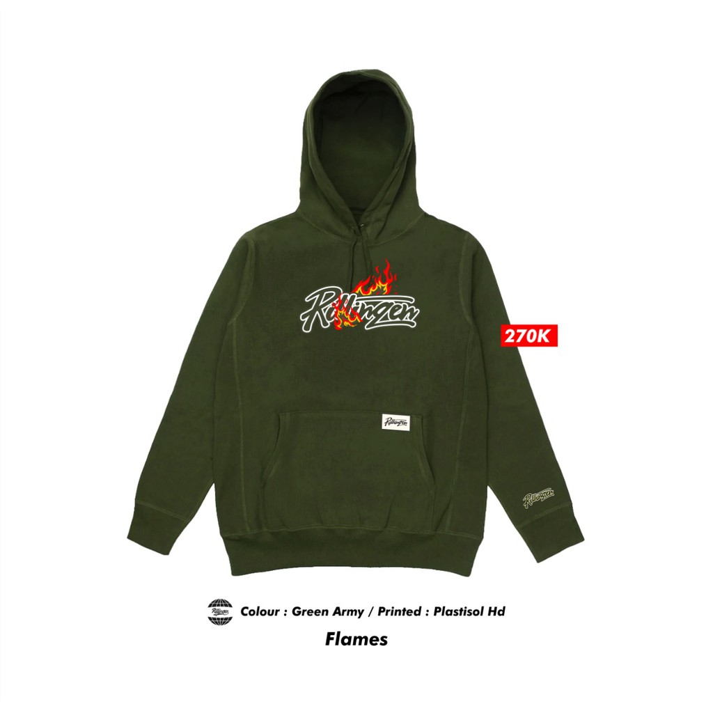 RILLINGEN / FLAMES / HOODIE
