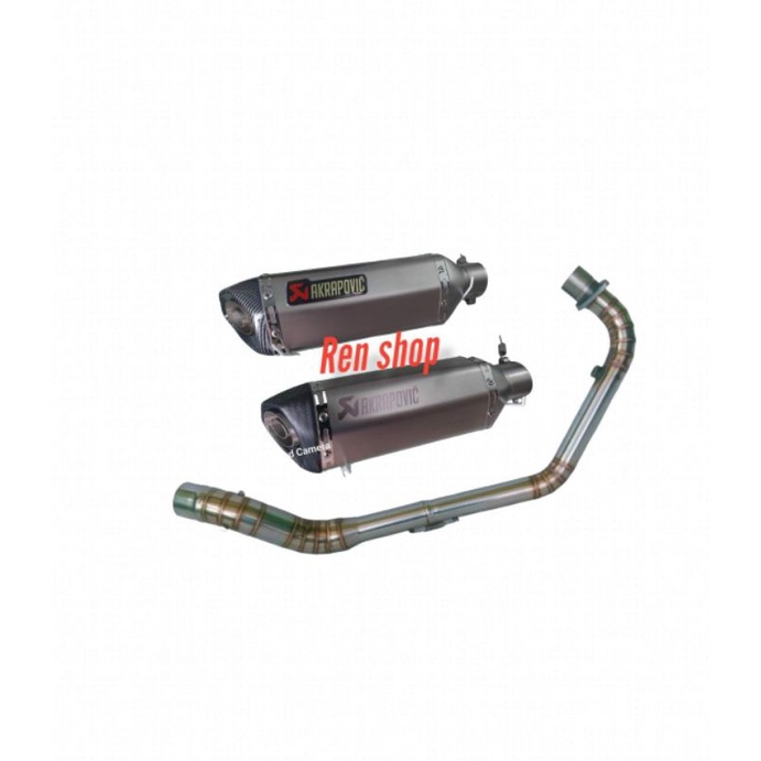 KNALPOT IMPORT TAIWAN FULL SYSTEM R15/CBR150/CB150/GSX/SONIC/XSR/MXKING .