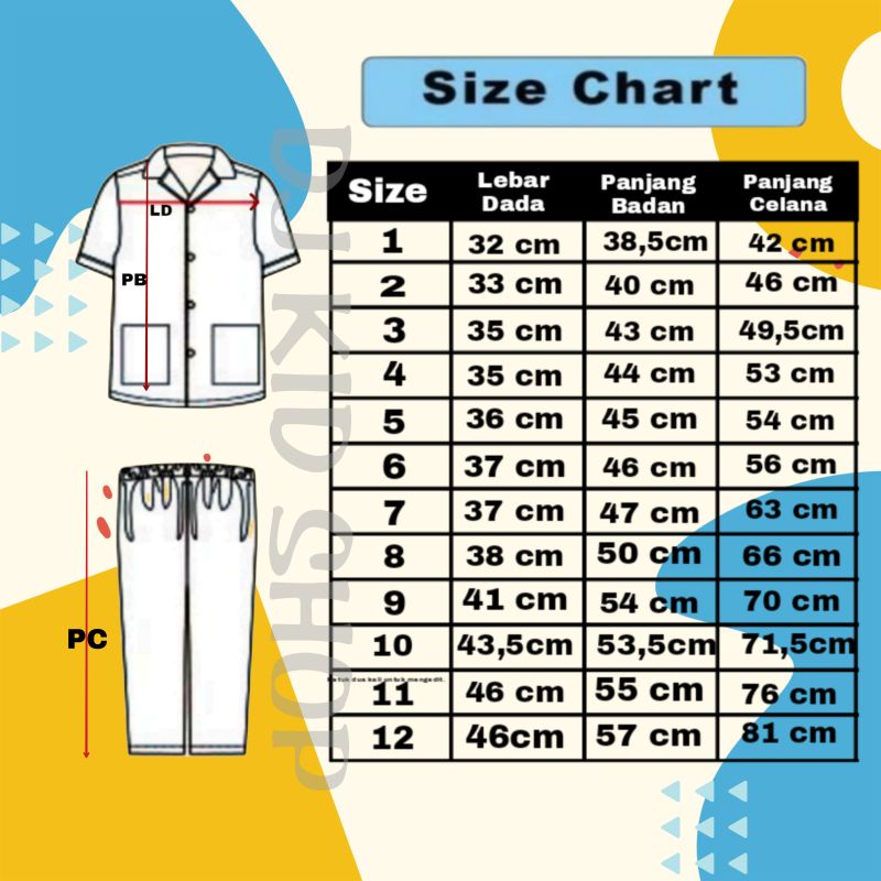 piyama anak - karakter - setelan anak - baju tidur anak-3