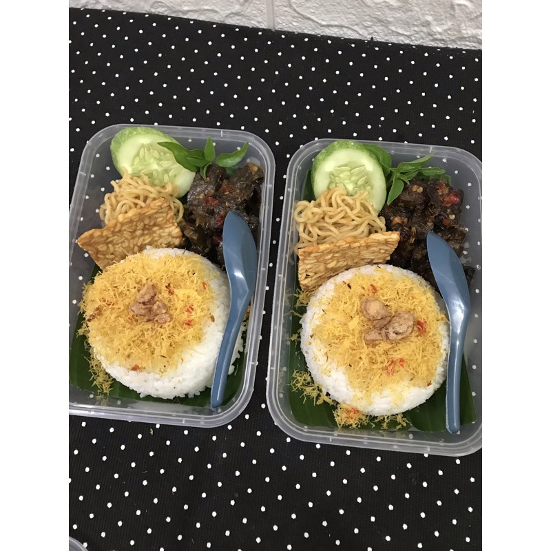 

Nasi Paru Mercon Khusus Gojek