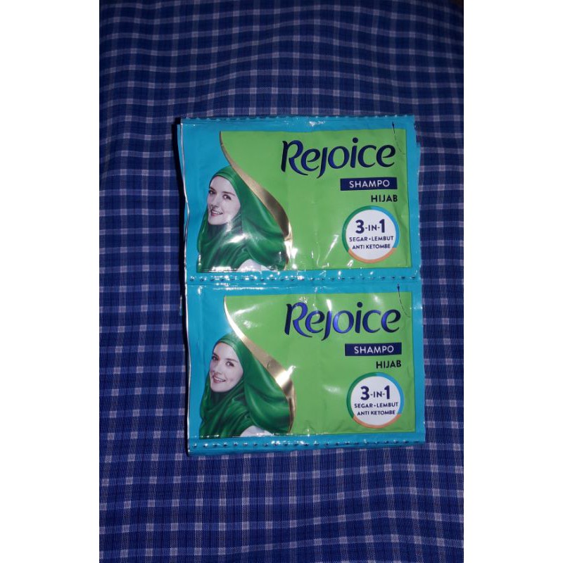 Rejoice Shampo Hijab sachet 1 renceng (isi 12 pcs)