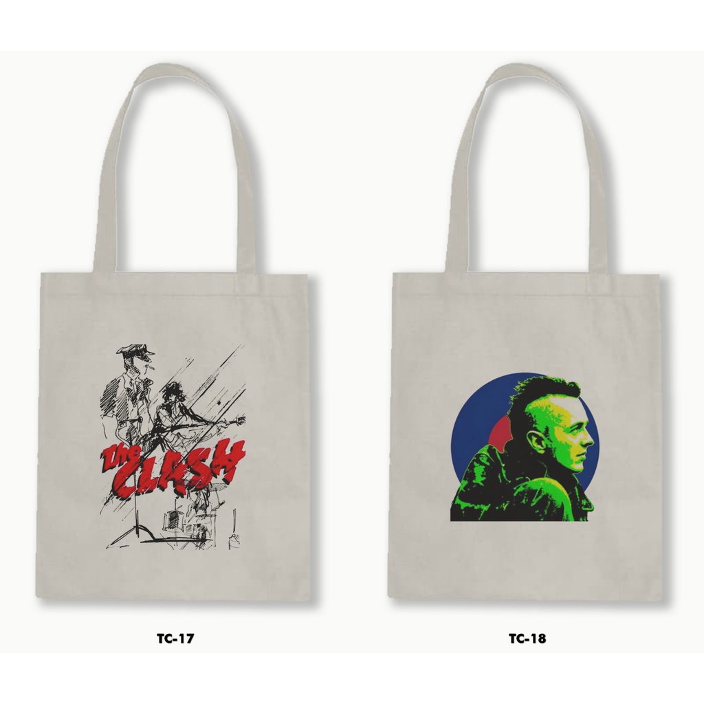 TOTE BAG BLACU - THE CLASH 01