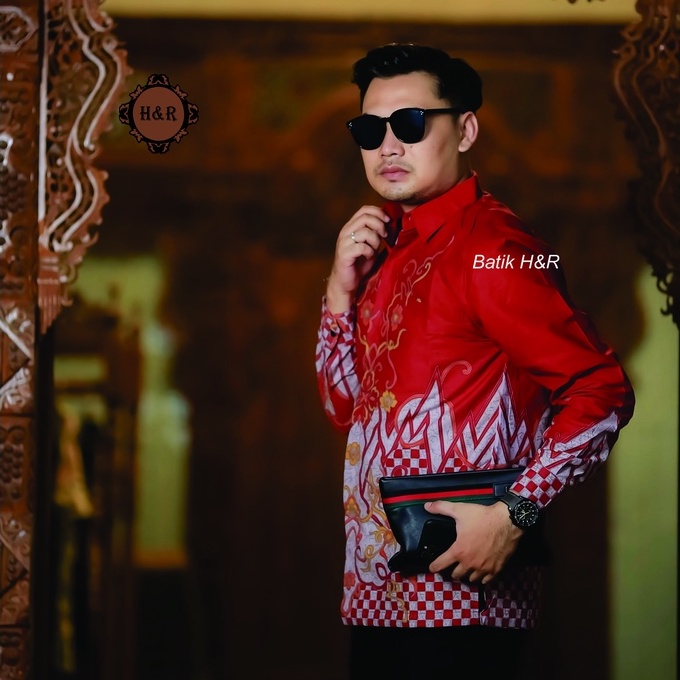 Baju Batik Pria Lengan Panjang Kemeja Batik Pria Batik Premium Kemeja Cowok Batik modern Baju Pria