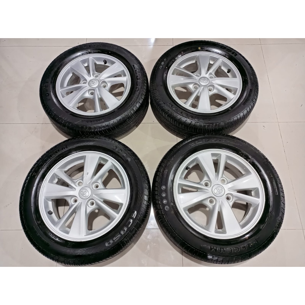velg second oem avanza ring 15x5 pcd 4x114 plus ban