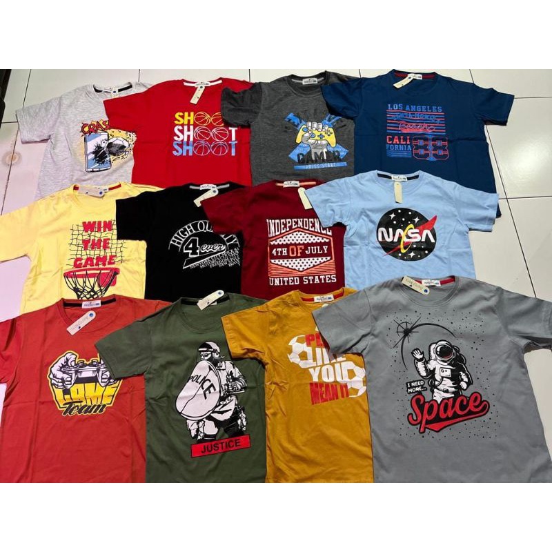 kaos Aero boys kaos junior umur 5-12 tahun original matahari