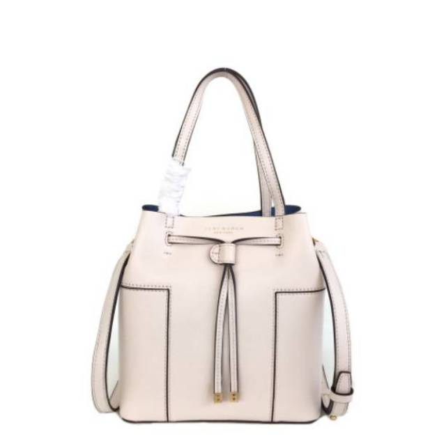 Tory Burch Block-T Small Bucket Bag