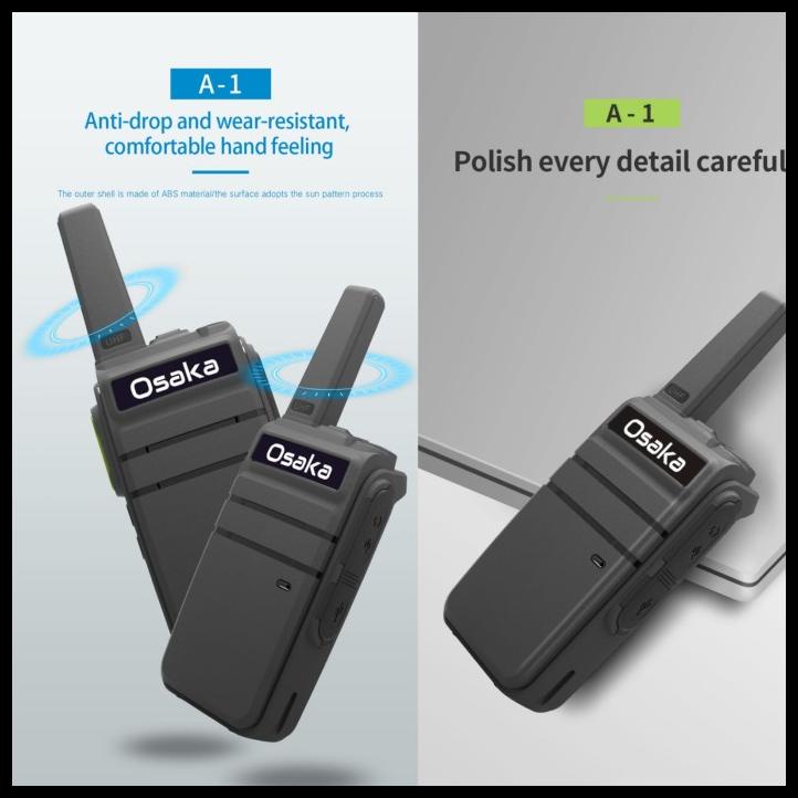 Ht Osaka A1 Handytalkie Mini / Walkie Talkie