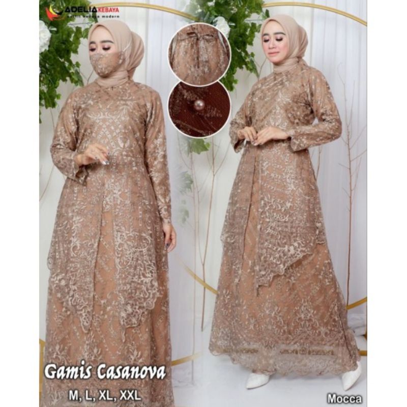 Realpict gamis tingkat runcing modern//dress pesta modern//gamis muslim//gamis lebaran