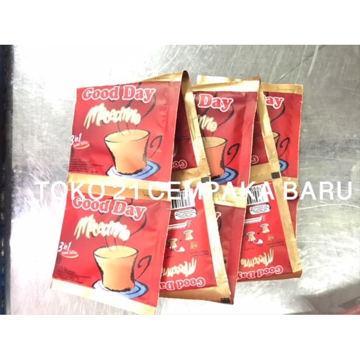 

Good Day Biasa Rasa MOCACINNO 1 renceng isi 10 sachet | MERAH Kopi Good Day Coffee Murah Promo