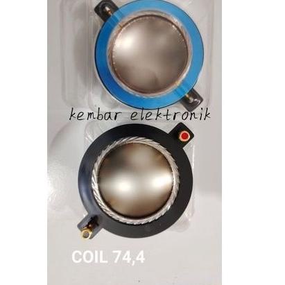 Kekinian - SPUL SPULL TWITTER TWITER 74.4 MM 74,4 RECONE KIT SPOL SPOLL TWETER ✔