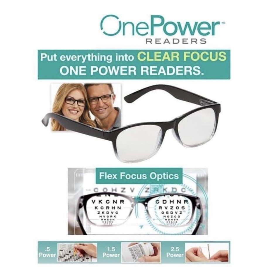 INFY - R450 Kacamata Baca Plus Auto Focus Adjusment Ajaib One Power Readers Untuk Pria Dan Wanita