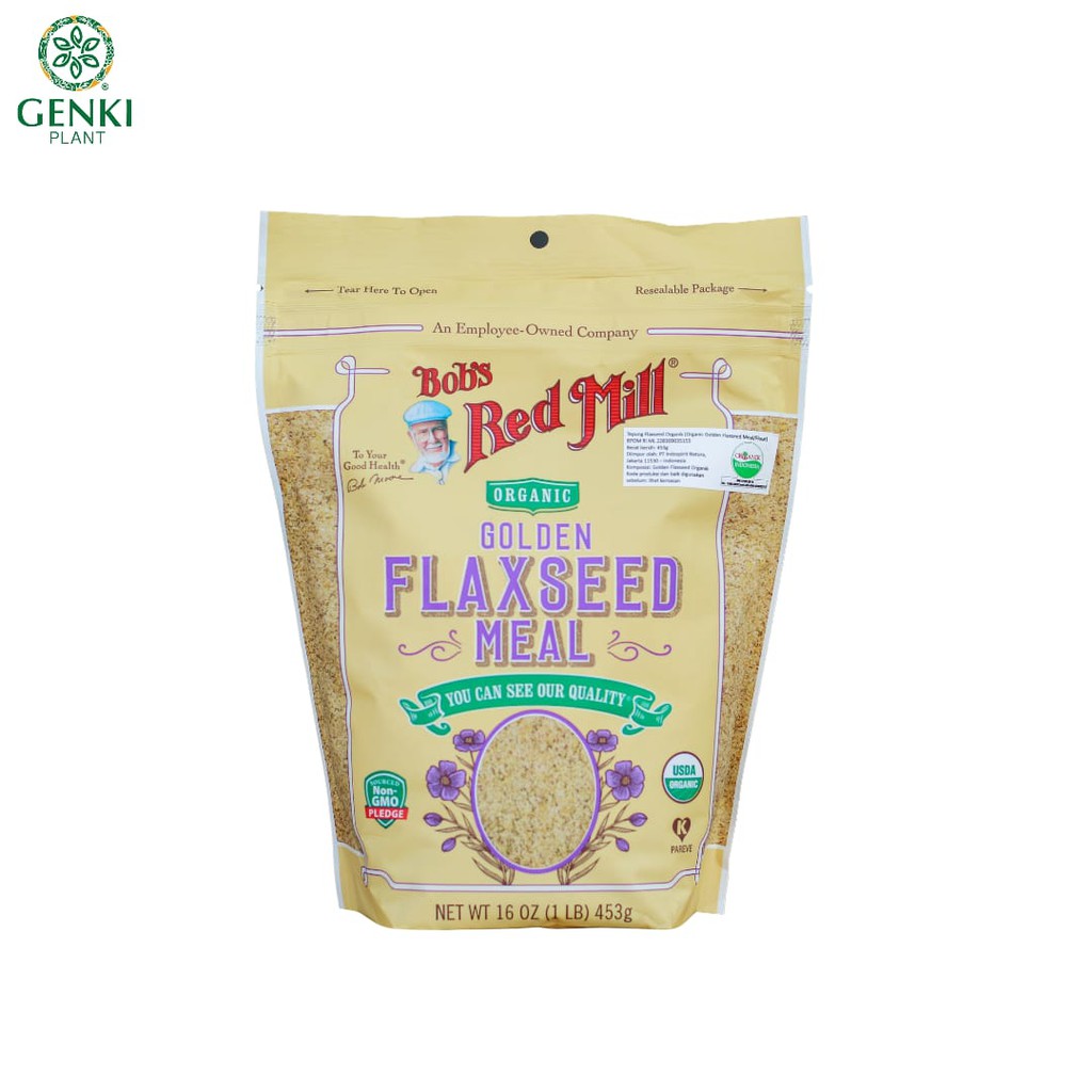 

Bob`S Red Ll Organic Golden Flaxseed Meal - 453Gr