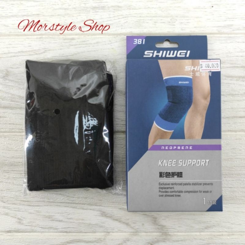 Knee Support Shiwei 381 Deker Pelindung dan Penyangga Lutut Kaki / Engkel Lutut