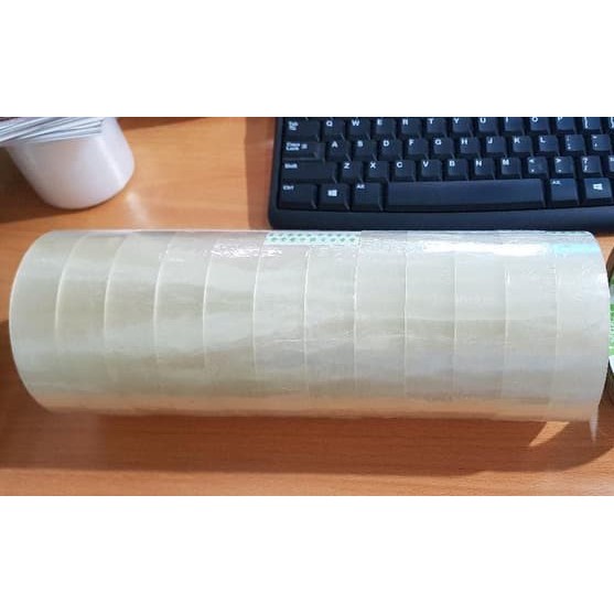 

Lakban Ekonomis Cortape Bening 24 mm x 90 yard Grosir Per SELOP RB9