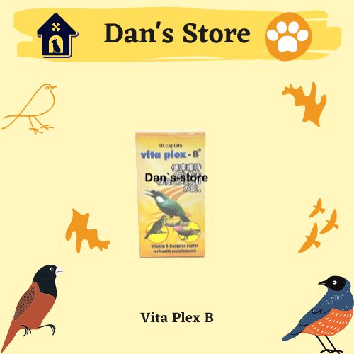 Vita Plex B Bird - Vitamin B Kompleks Burung Tingkatkan Nasfu Makan