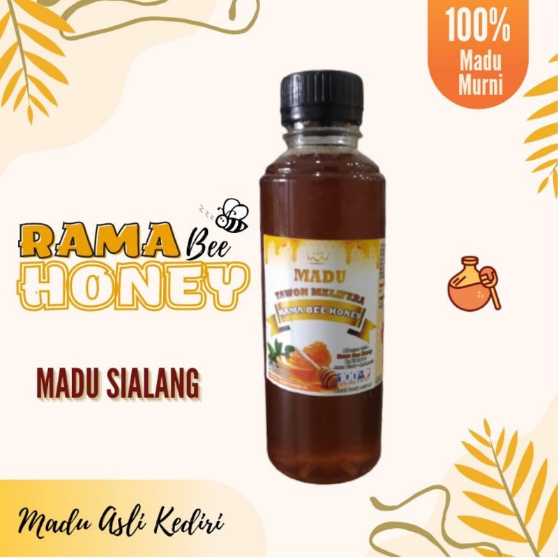 

Madu Sialang Murni Rama Bee Honey 250 ml/ Pure Raw Honey/ Madu Murni Kediri
