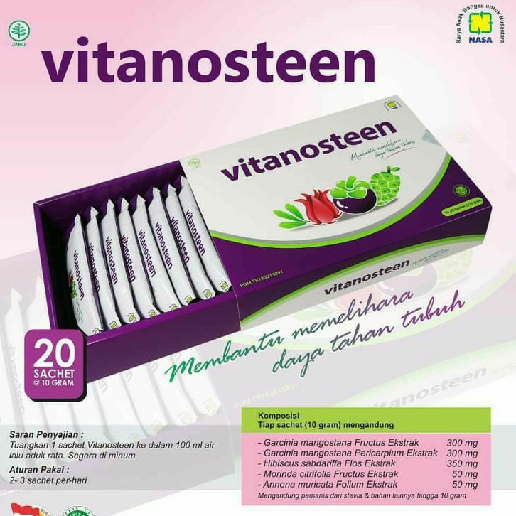 

VITANOSTEEN - Minuman Herbal Kesehatan Seluruh Tubuh