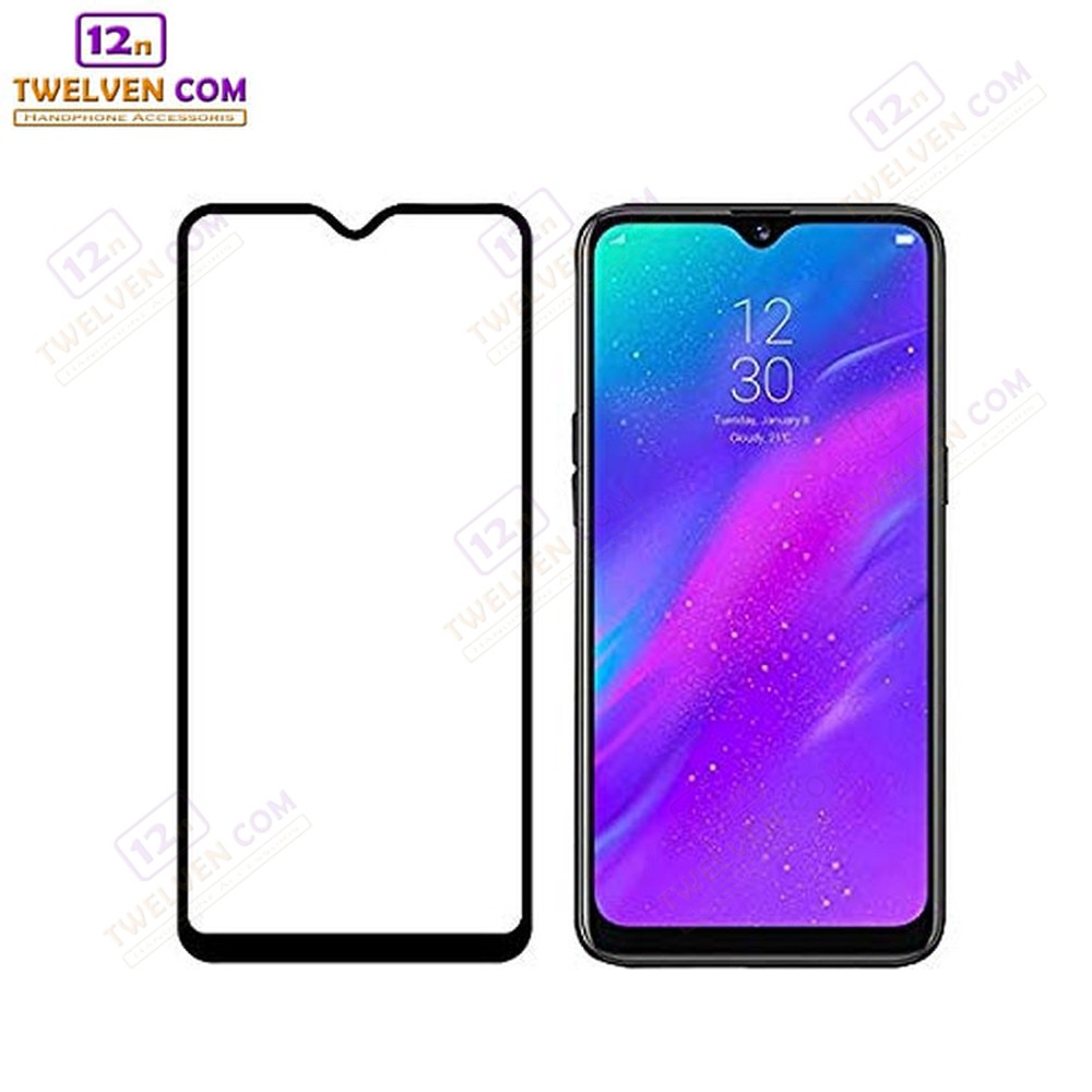 zenBlade 5D Full Cover Tempered Glass Vivo Y20 / Y20i / Y20s - Hitam