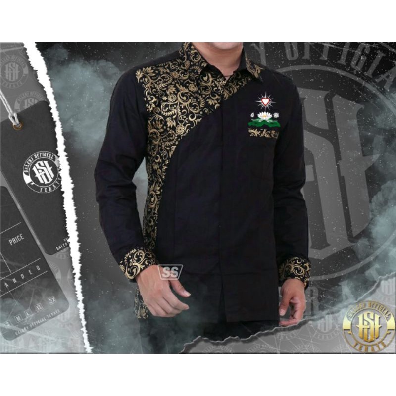 BATIK LENGAN PANJANG PSHT BATIK TERATE TERLARIS