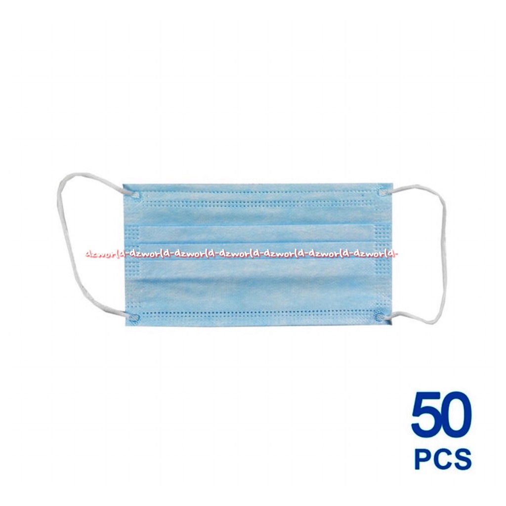 SPC Mask Earloop Medical Facemask Masker Medis 3Lapis 50Pcs